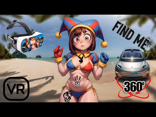 The Amazing Digital Circus  Finding Challenge 🎪 🔍 Pomni girl 🔍 But it's 360° VR Part 707+