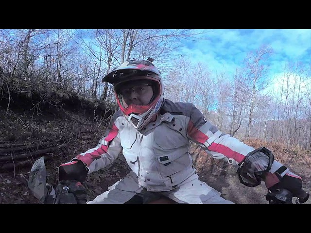 ugo filosa in action, onboard honda crf250 rally garmin virb 360 file9