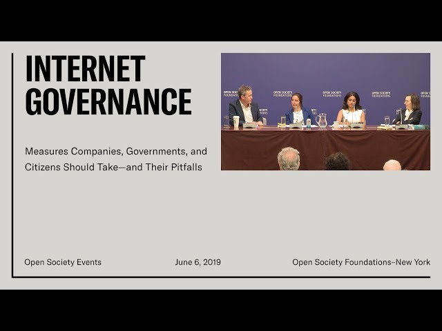 Internet Governance: Measures Companies, Governments, and Citizens Should Take—and Their Pitfalls