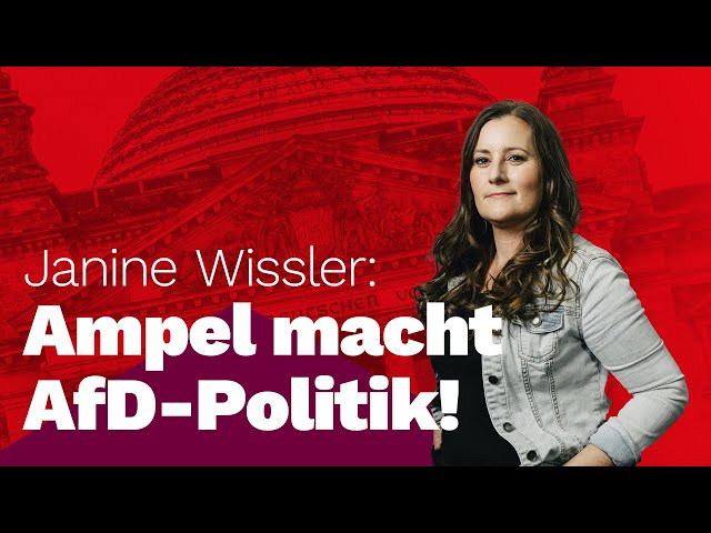 "Fluchtursachen bekämpfen, nicht die Geflüchteten!" Pressekonferenz mit Janine Wissler