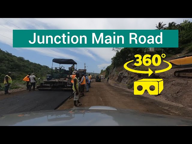 Junction Main Road Construction, St Mary, Jamaica 360°