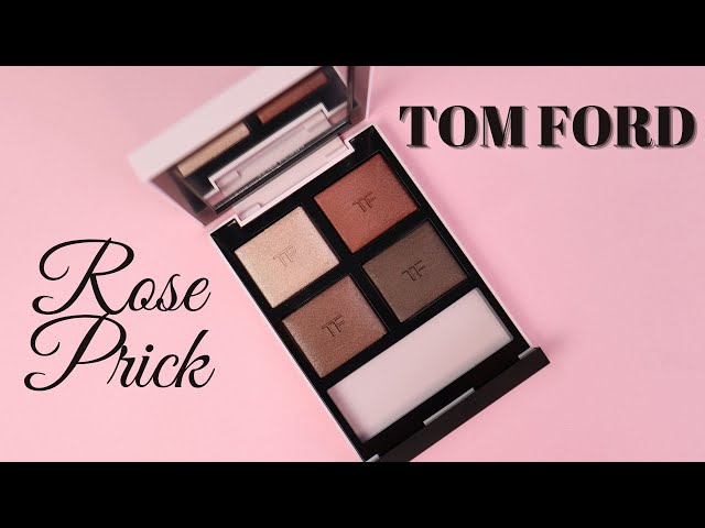 NEW TOM FORD ROSE PRICK BODY HEAT EYE COLOR QUAD Limited Edition | Swatches & Comparison