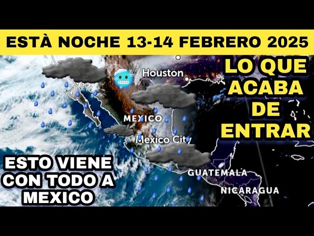 ⭕ ALERTA MÁXIMA ⭕ LO QUE ACABA DE ENTRAR CON TODO ESTÁ NOCHE