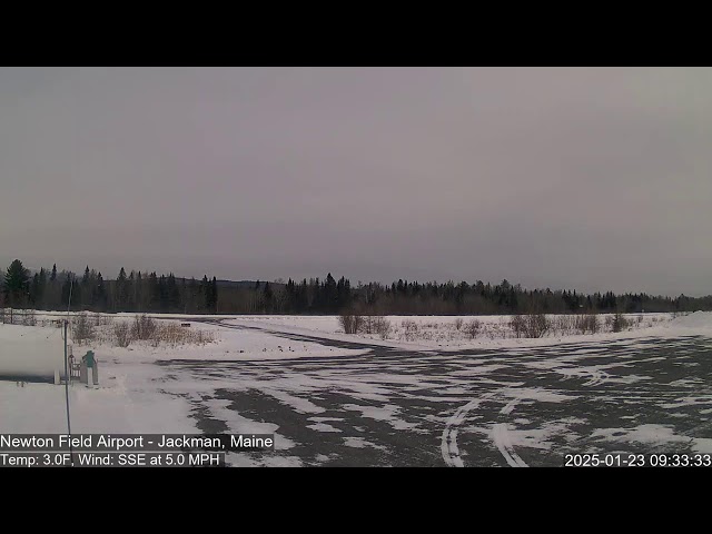 Jackman, Maine -  Newton Field Airport - Cam Left