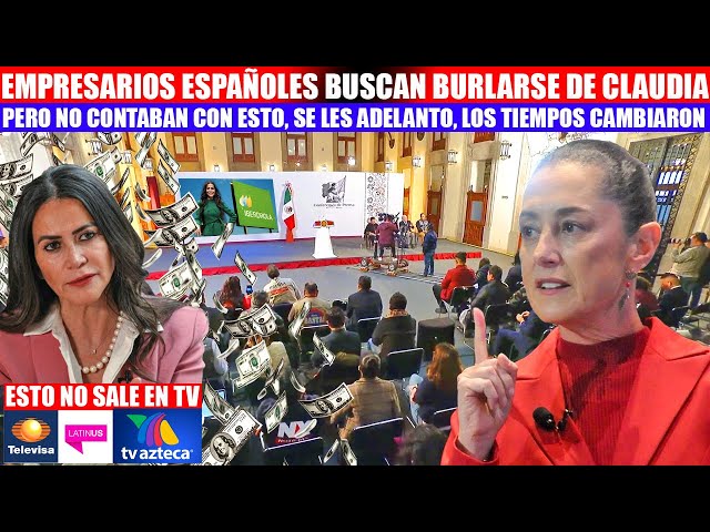 MIRA:A ESTOS EMPRESARIOS ESPAÑOLES SE LES FUE LA SONRISA, CLAUDIA LOS DESCUBRE,LOS TIEMPOS CAMBIARON