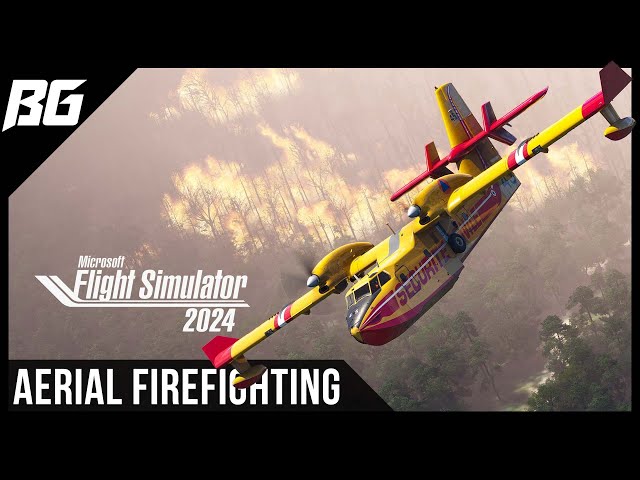 How to Fight Wildfires in MSFS 2024 w/ Super Scooper CL-415