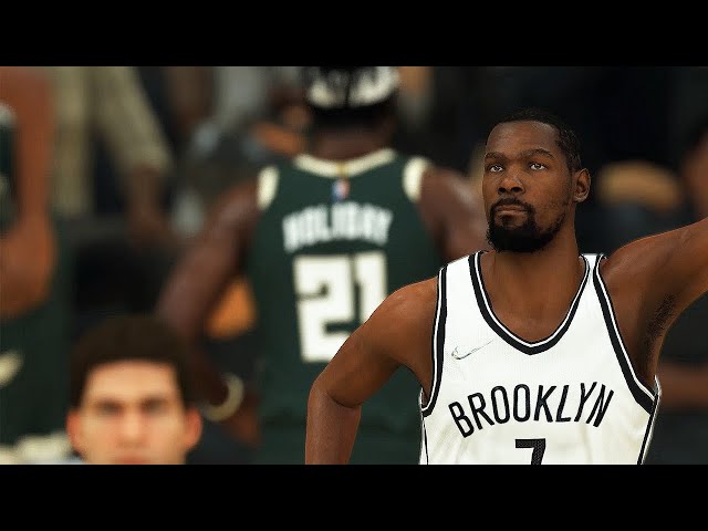 Brooklyn Nets at Milwaukee Bucks | NBA 2K22 Gameplay Xbox One