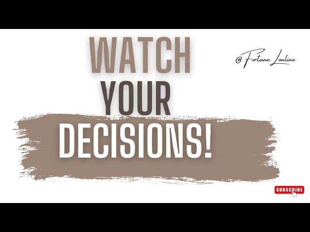 Watch Your Decisions | #pbp