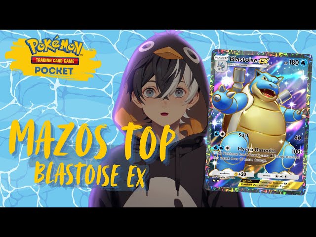 ¡Blastoise EX: El Rey del Agua en Pokémon TCG Pocket! 🌊🃏