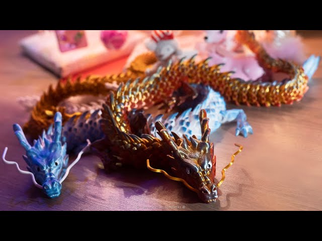 Articulated Dragon 3D Printing Craze