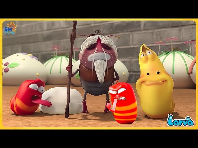 LARVA COMEDY VIDEO 2025 | Eat Cake Brown | Cartoon Movie 2025- Funny Larva's Surprise