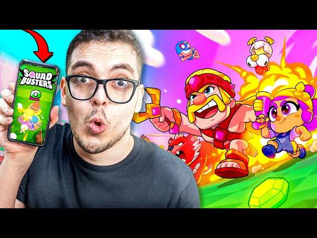 Squad Busters - O NOVO JOGO dos Criadores de BRAWL STARS!