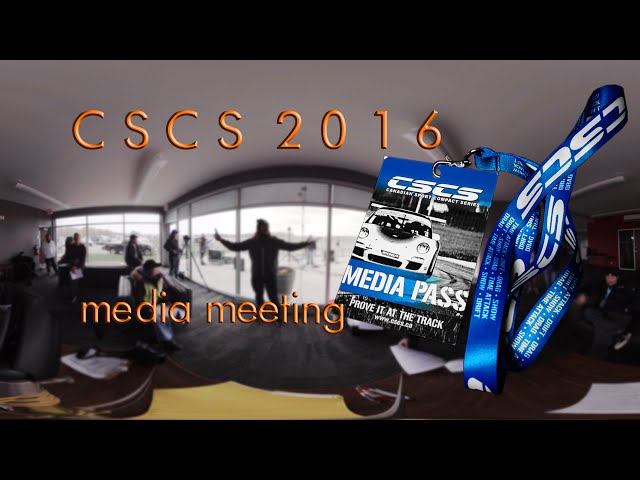 2016 CSCS Media Meeting in 360 VR