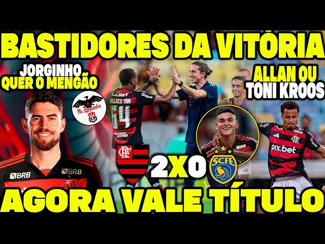 BASTIDORES DA VITÓRIA DO FLAMENGO! ALLAN JOGOU MUITA BOLA! JORGINHO QUER O MENGÃO! AGORA VALE TÍTULO