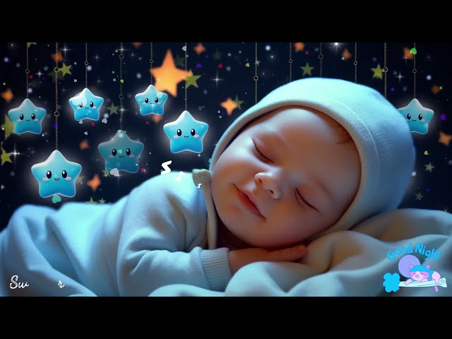 Sleep Instantly 🌙 Mozart Brahms Lullaby 🎵 Soothing Baby Sleep Music for Relaxation & Calm