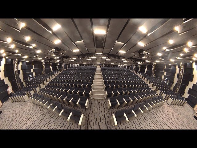 4K/360 - MSC Seaside Metropolitan Theater Walkthrough