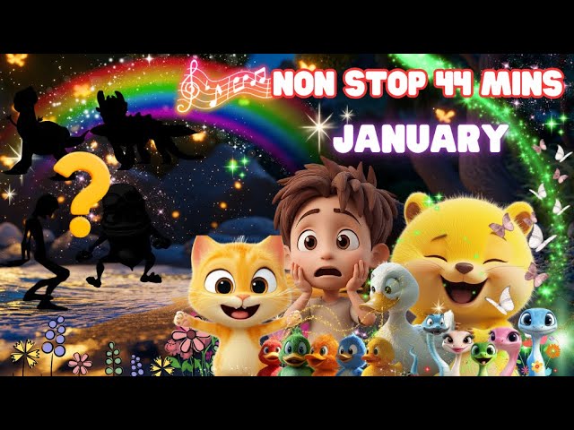 NON STOP Sing Along Fun · Toddlebops Compilation of Kids Songs | January (44 Mins)