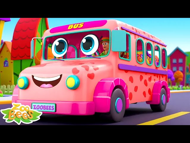 Wheels on the Bus, Nursery Rhymes & Cartoon Videos for Kids | LIVE