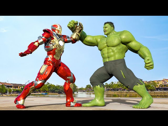 Transformers x Avengers - Iron Man vs Hulk (Comosix Film) | Paramount Pictures [HD]