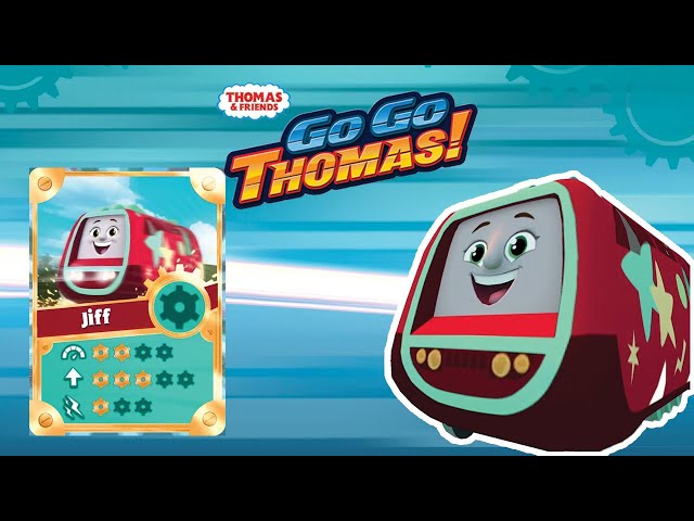 Thomas & Friends: Go Go Thomas - Jiff is green! The Fastest twins! Evolved to Gold Engine!