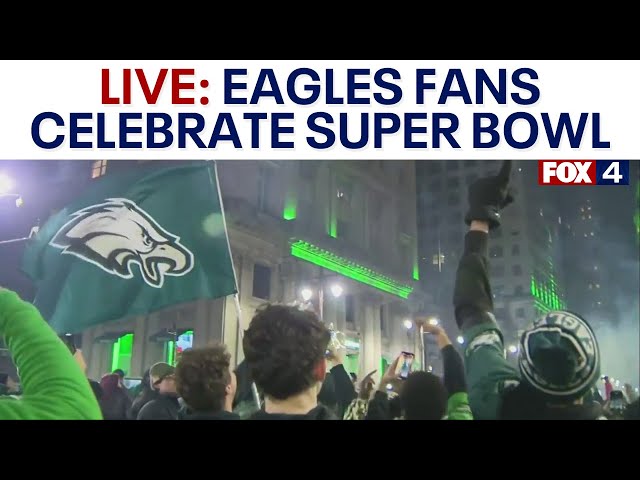 LIVE: Eagles fans celebrate in Philadelphia | FOX 4 News