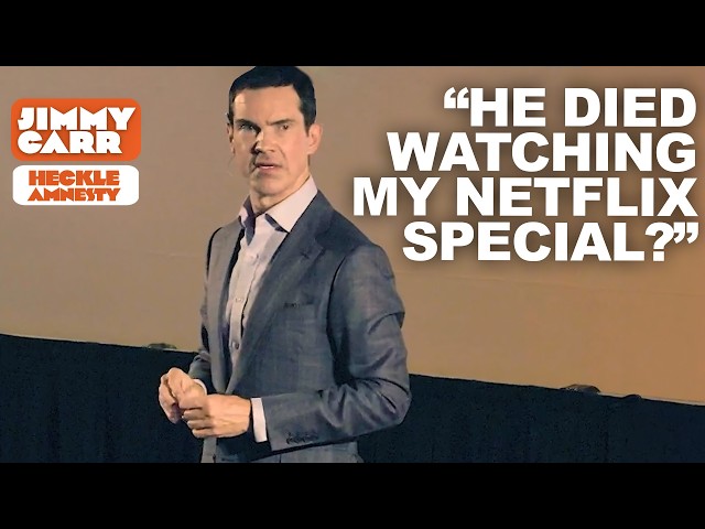 "Your Dad Died Watching My Netflix Special?!" | Jimmy Carr Crowd Work