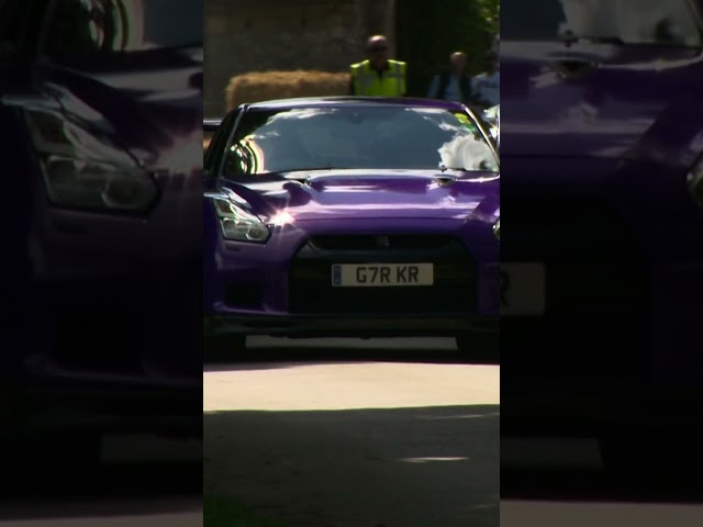 Nissan GTR driving at the Beaulieu Supercar Weekend  #beaulieu #automobile #car #supercars