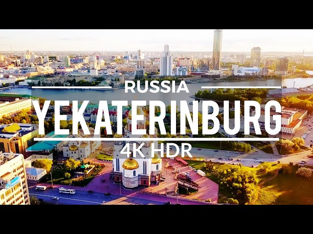 Yekaterinburg, Russia 🇷🇺   by drone in 4K HDR (60fps)