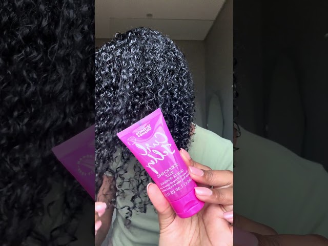 Curly hair routine using Umberto Giannini #curlyhair #hair #naturalhair #curls #curlyhairroutine