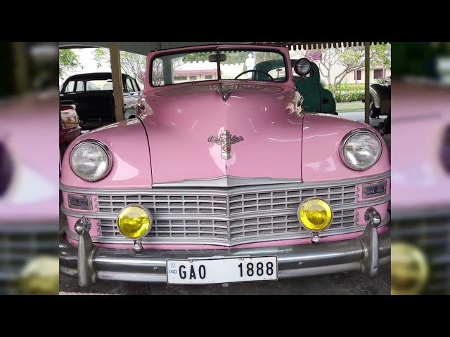 Classic Pink Car | Chrysler 1948 | American Beauty #car #vintage #vintagecars #chrysler