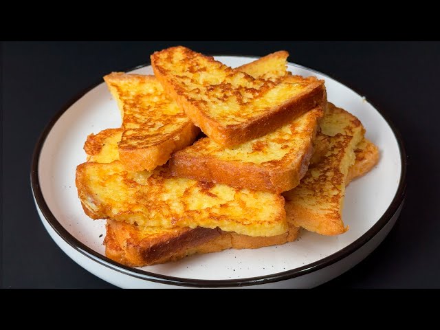 Back to childhood! My grandma used to make French toast like this!