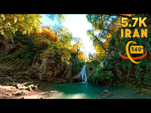 360° VR TRAVEL | IRAN, LOWE WATERFALL