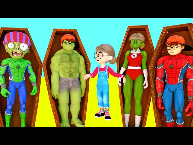 Can You Survive the Zombie Outbreak with NickHulk?  - Scary Teacher 3D All of Us Are Dead