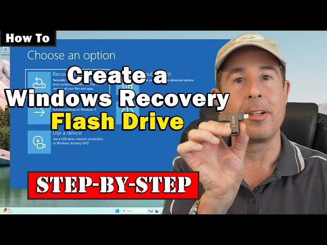 How to create Windows Recovery Drive & Overview