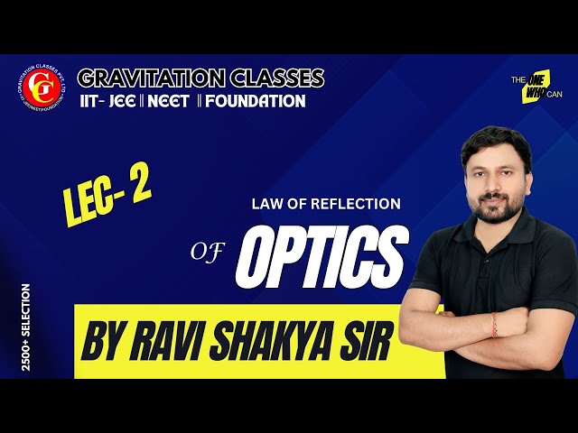 Optics | Law of Reflection Lecture 2 | Best IIT Coaching in kanpur