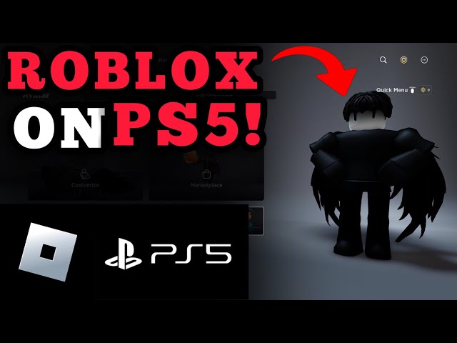 ROBLOX GAMEPLAY ON PS5! - Roblox PS5