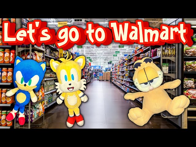 Sonic’s Crazy Trip At Walmart! - Plushy Adventures