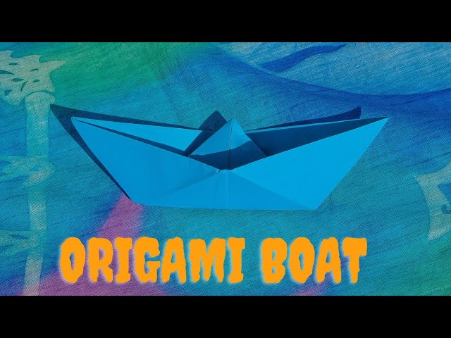 Origami Boat | How to Make an Origami Boat | Simple origami boat / origami boat easy [SHORTS]