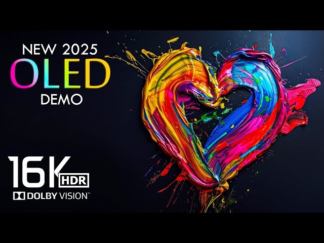 THE COLORS 16K Video ULTRA HD - Dolby Vision HDR 16K #8k #12k