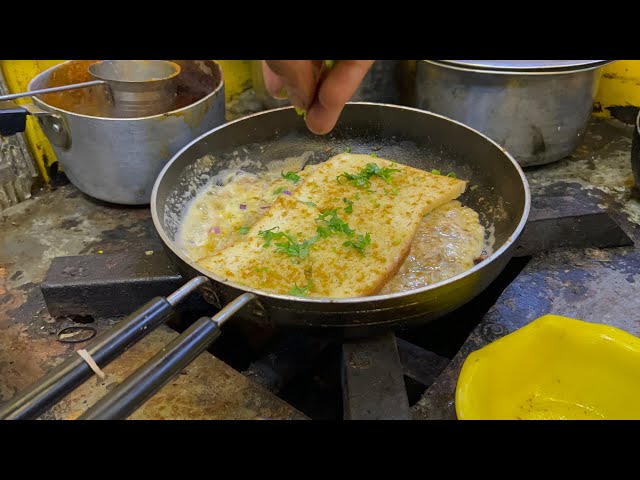 Best Street Chicken omelette | Rajouri Garden market Delhi food | #chickenrecipe #foodiemaabeta