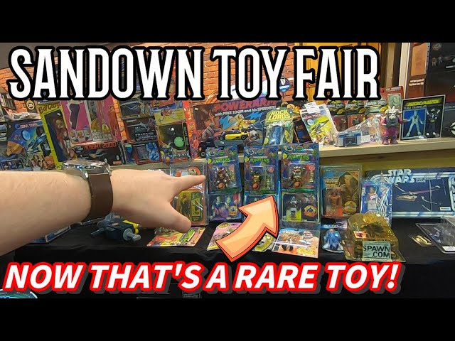 RETRO TOY HUNTING AT SANDOWN TOY FAIR. THESE ARE THE REAL RARE TOYS!