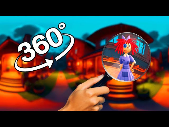 Challenge VR 360° | FIND The Amazing Digital Circus  Characters | Finding  Video