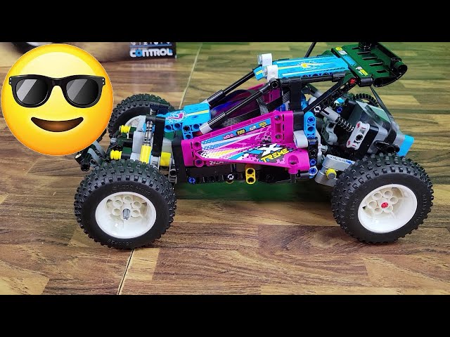 Building and testing the Lego Technic RC Offroad Buggy!