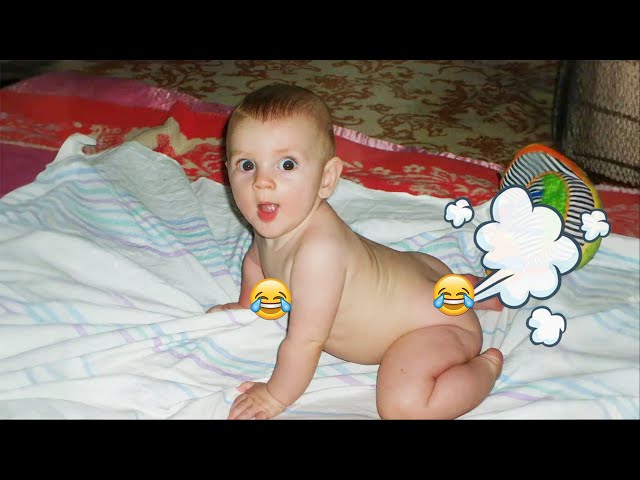 Trouble Just Walked In!  Funniest Babies Fart of the Week!