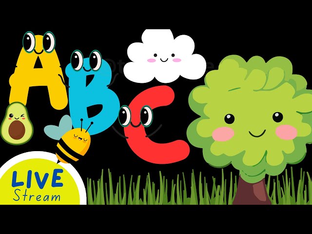 Ad-Free Baby Sensory Live Stream | High Contrast Animation & Soothing Music 24/7