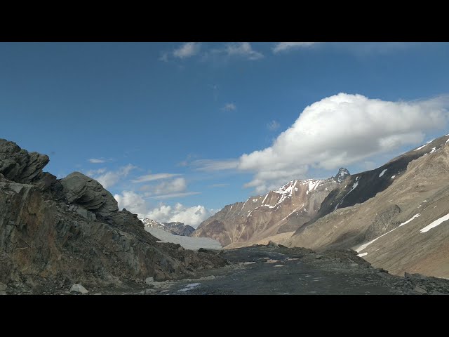 Glacier on Manali Leh Highway