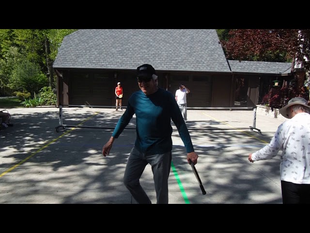 Pickleball - Eileen, Jerry, Barbara & Ken - 5-21-20