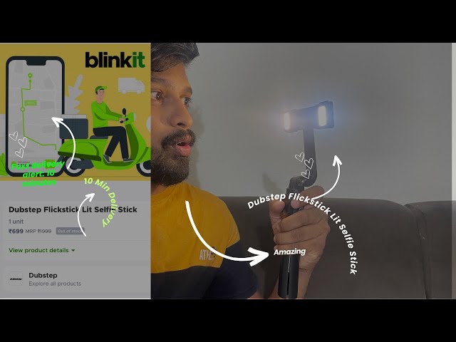 blinkit and it's delivered! (10 minutes)