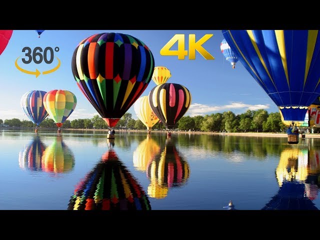 aerowaltz видео 360 воздушный шар полет аэростат Дмитров - air balloon aerostat  video 360