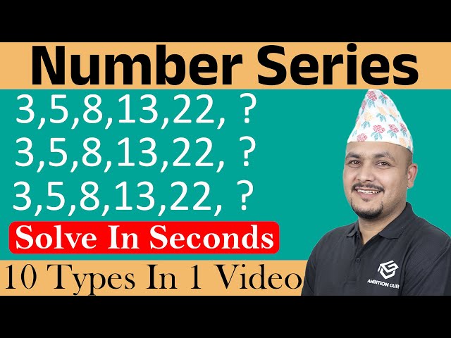 Number Series | Reasoning | Numbers Series Trick | Kuber Adhikari